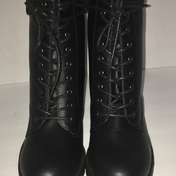 ZIGIny's Kourtian NIB Moto-Style boots Sz 8.5 & 9M - Picture 3 of 8